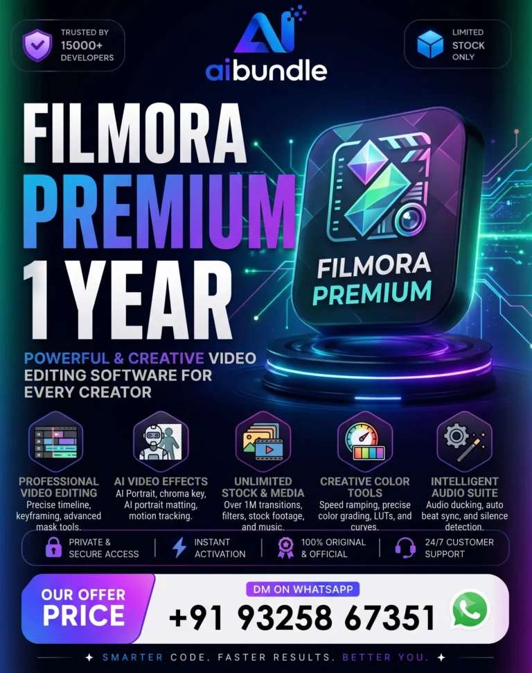 Filmora Premium — 1 Year