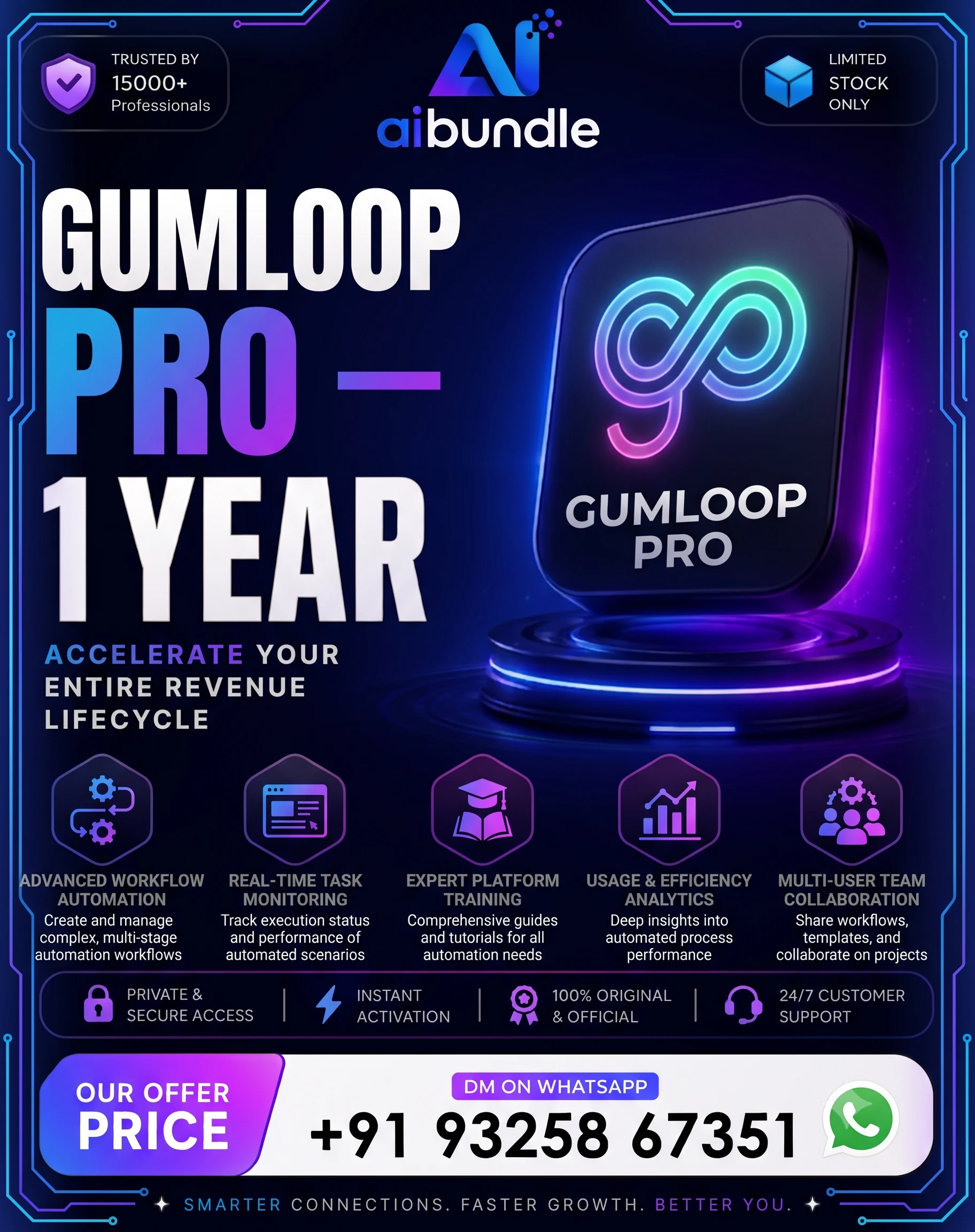 gumloop pro 1 year
