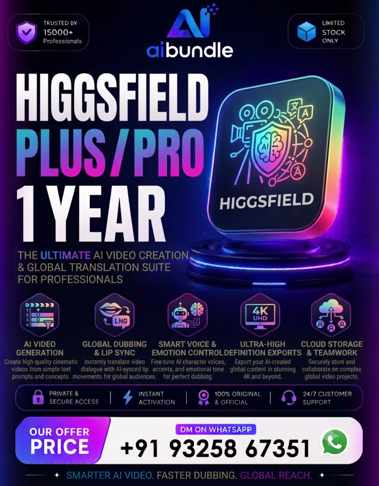 Higgsfield — 1 Year