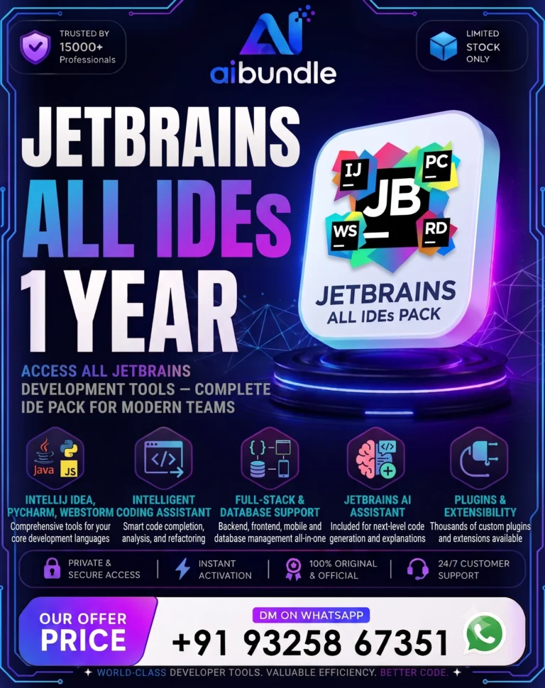 JetBrains All IDEs — 1 Year