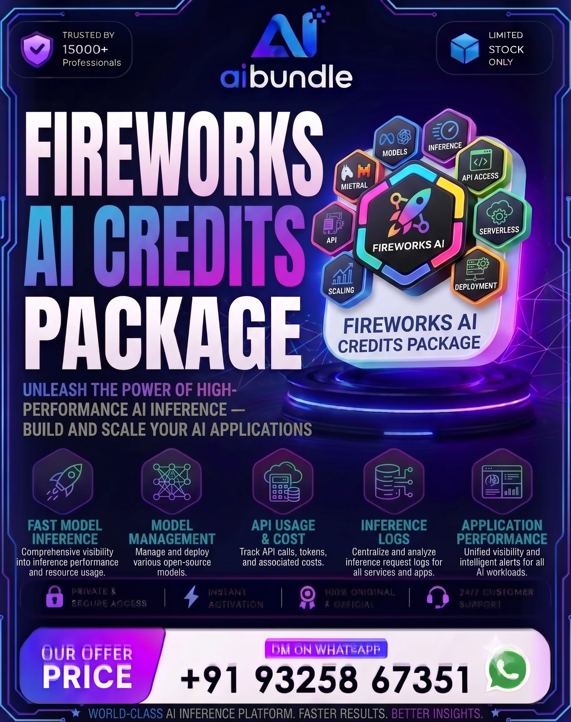 Firework AI credit package