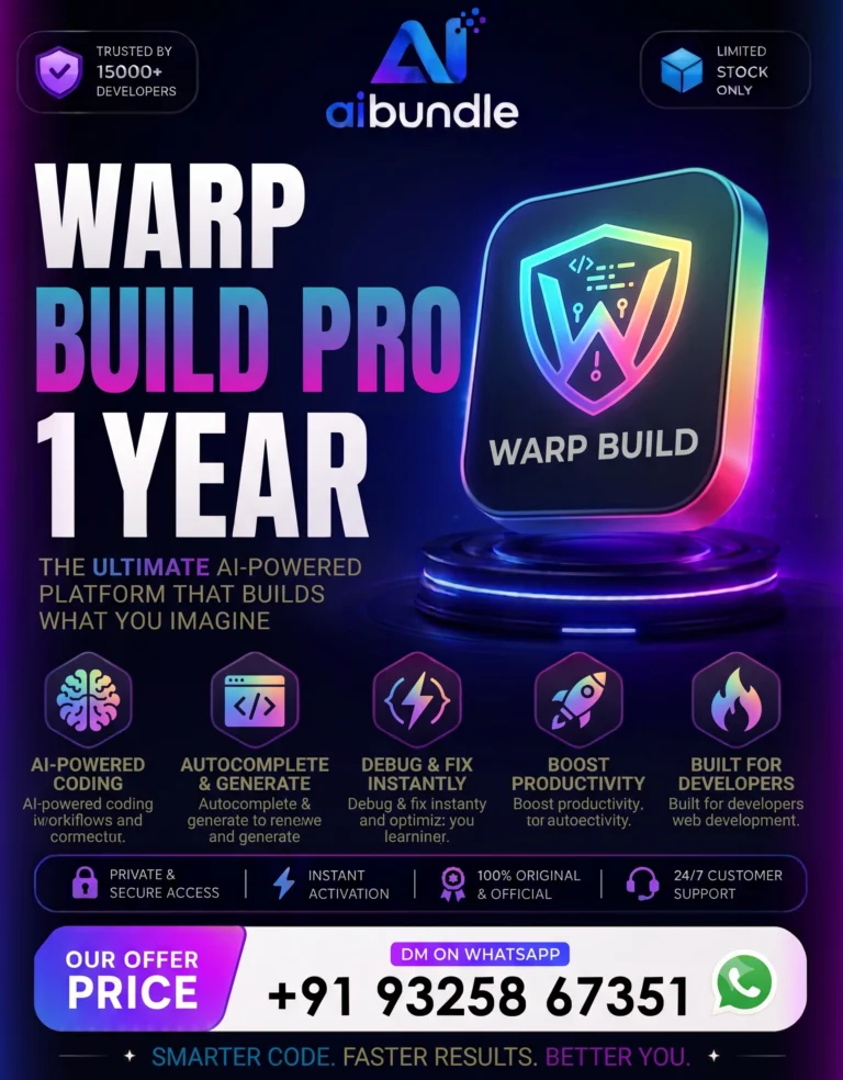 Warp Build — 1 Year