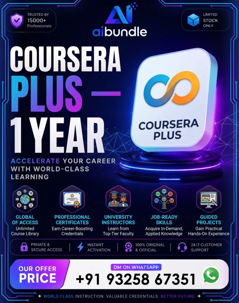 Coursera — 1 Year