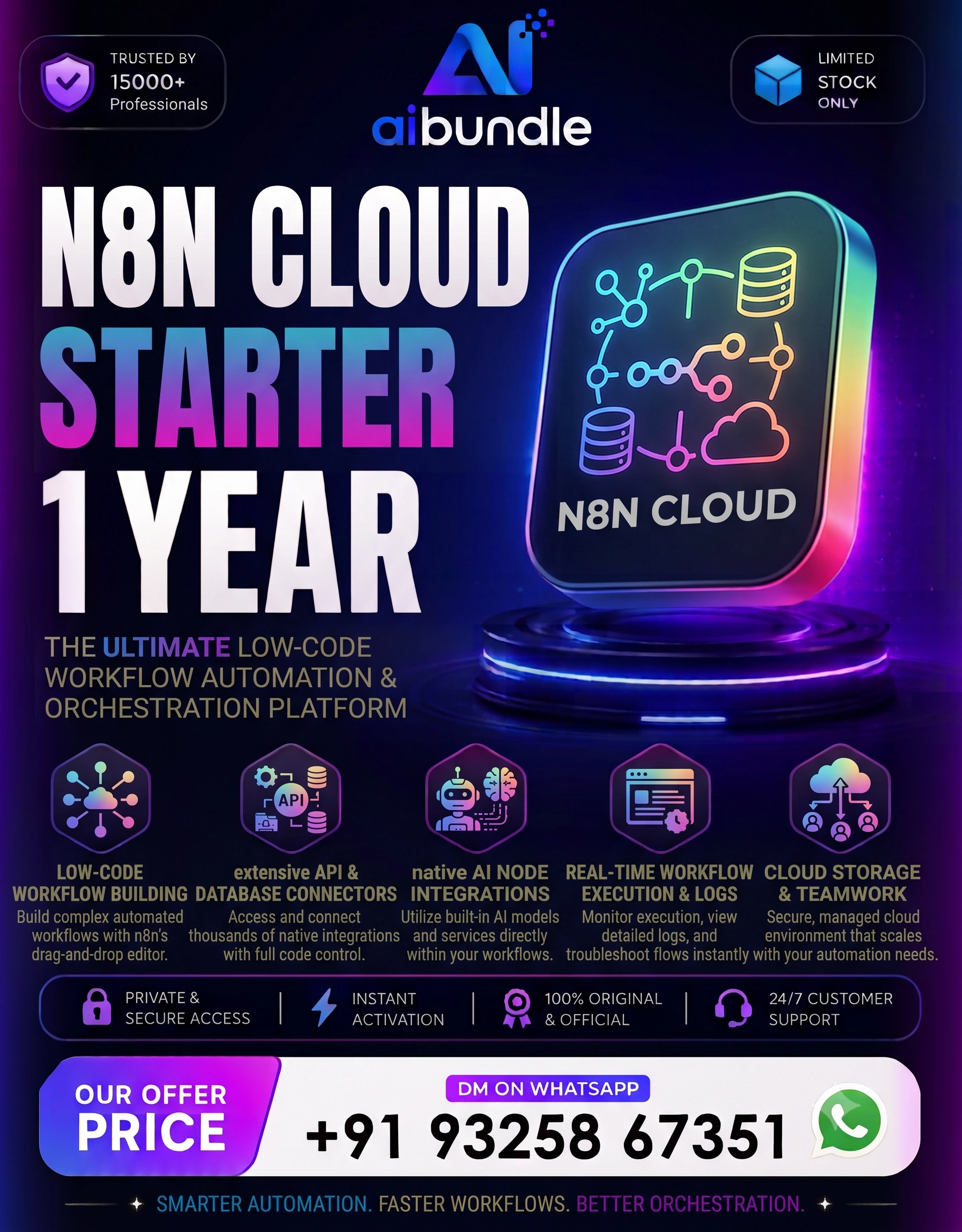 n8n starter for 1 year